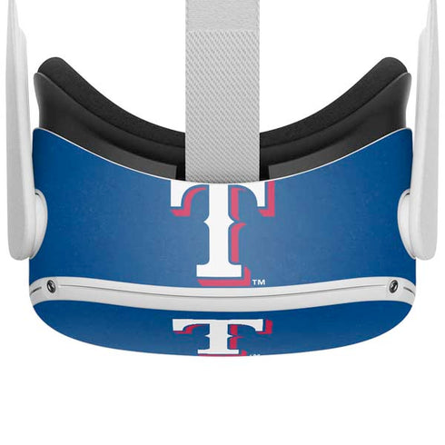 MLB Texas Rangers - Solid Distressed Oculus Quest 2 Skin